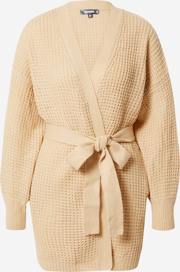 Missguided Cardigan en sable, Vue avec produit