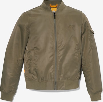 Veste mi-saison TIMBERLAND en vert : devant