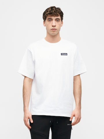 COLUMBIA Funkčné tričko - Biela: predná strana