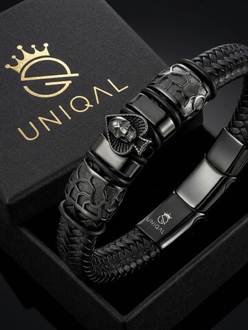 Bracelet 'ACE OF SPADE' UNIQAL en noir