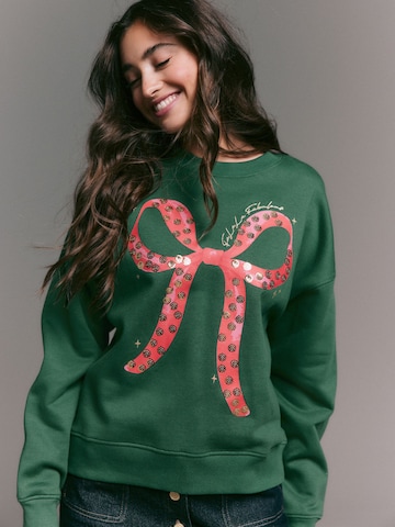 Next Sweatshirt i grøn