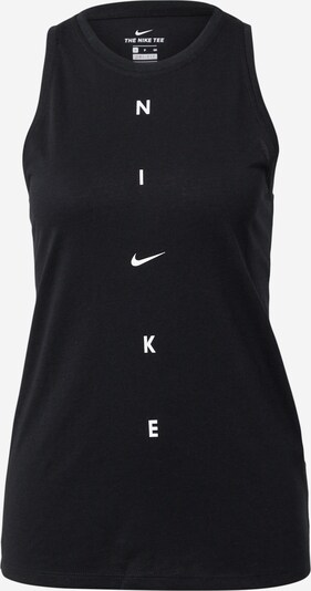 NIKE Sport-Top in schwarz / weiß, Produktansicht