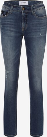 Cambio Slim fit Jeans 'Paris' in Blue: front