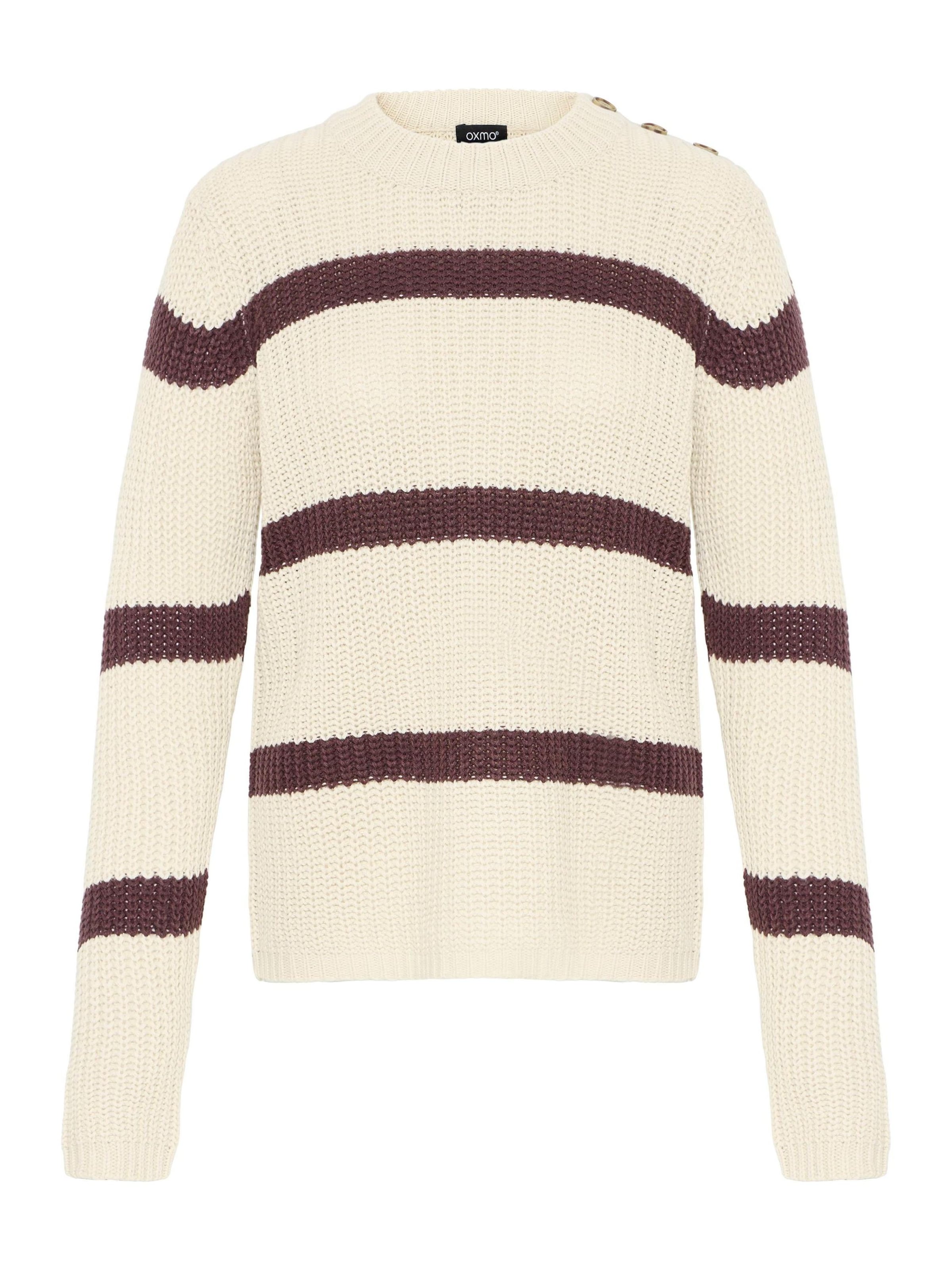 Oxmo Sweater ' KANNA ' in Beige: front