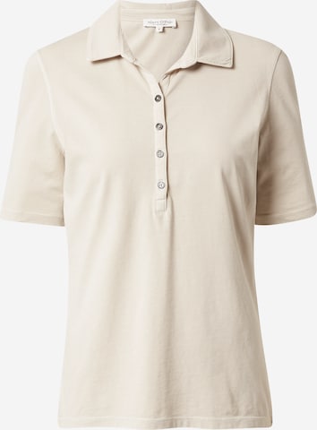 Maglietta di Marc O'Polo in beige: frontale