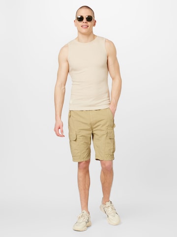 ALPHA INDUSTRIES regular Cargobukser i beige