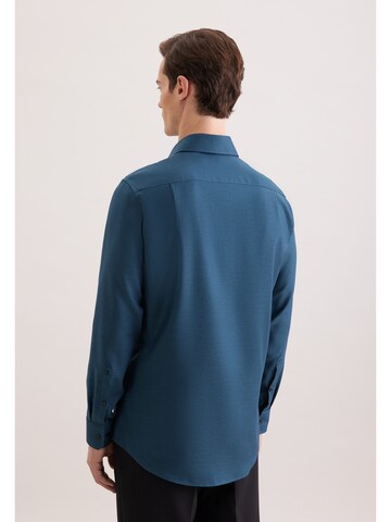 Coupe regular Chemise business 'Classic Essentials' SEIDENSTICKER en bleu