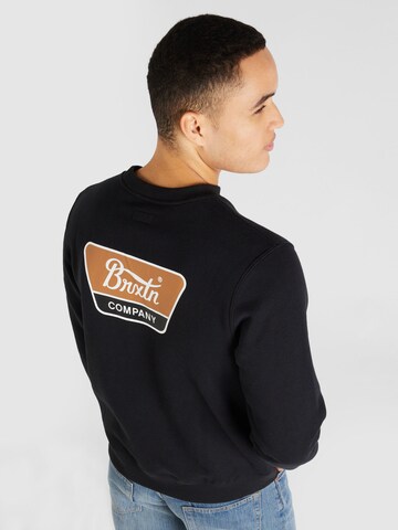 Brixton Sweatshirt 'LINWOOD' in Schwarz