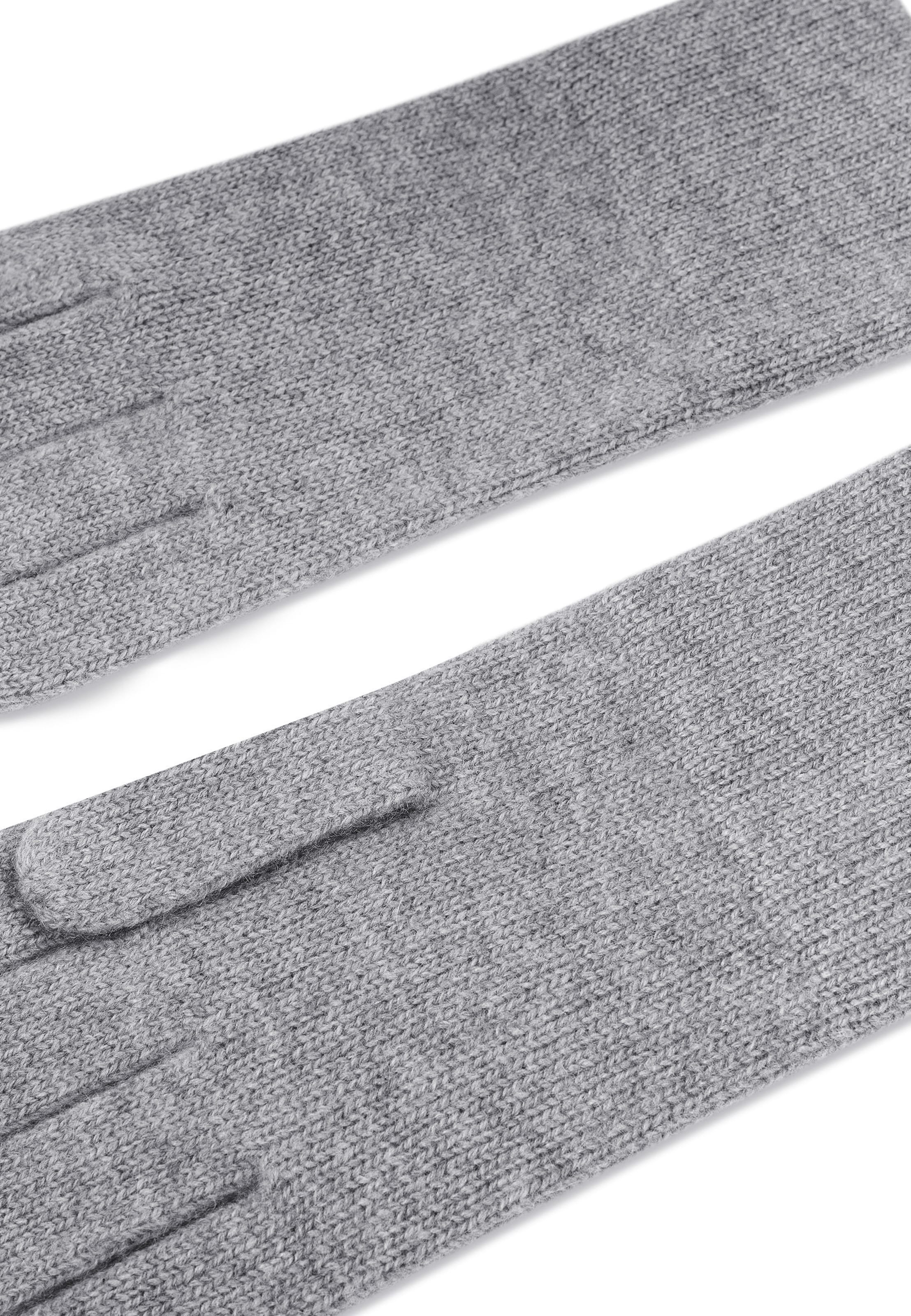 Roeckl Vingerhandschoenen 'PURE CASHMERE' in Grijs