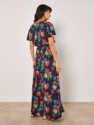Robe ' ' Apricot en bleu