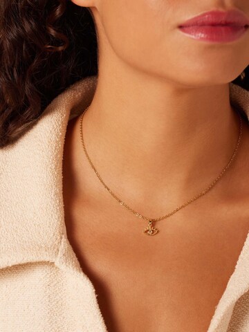 Lucardi Necklace 'Statement' in Gold: front