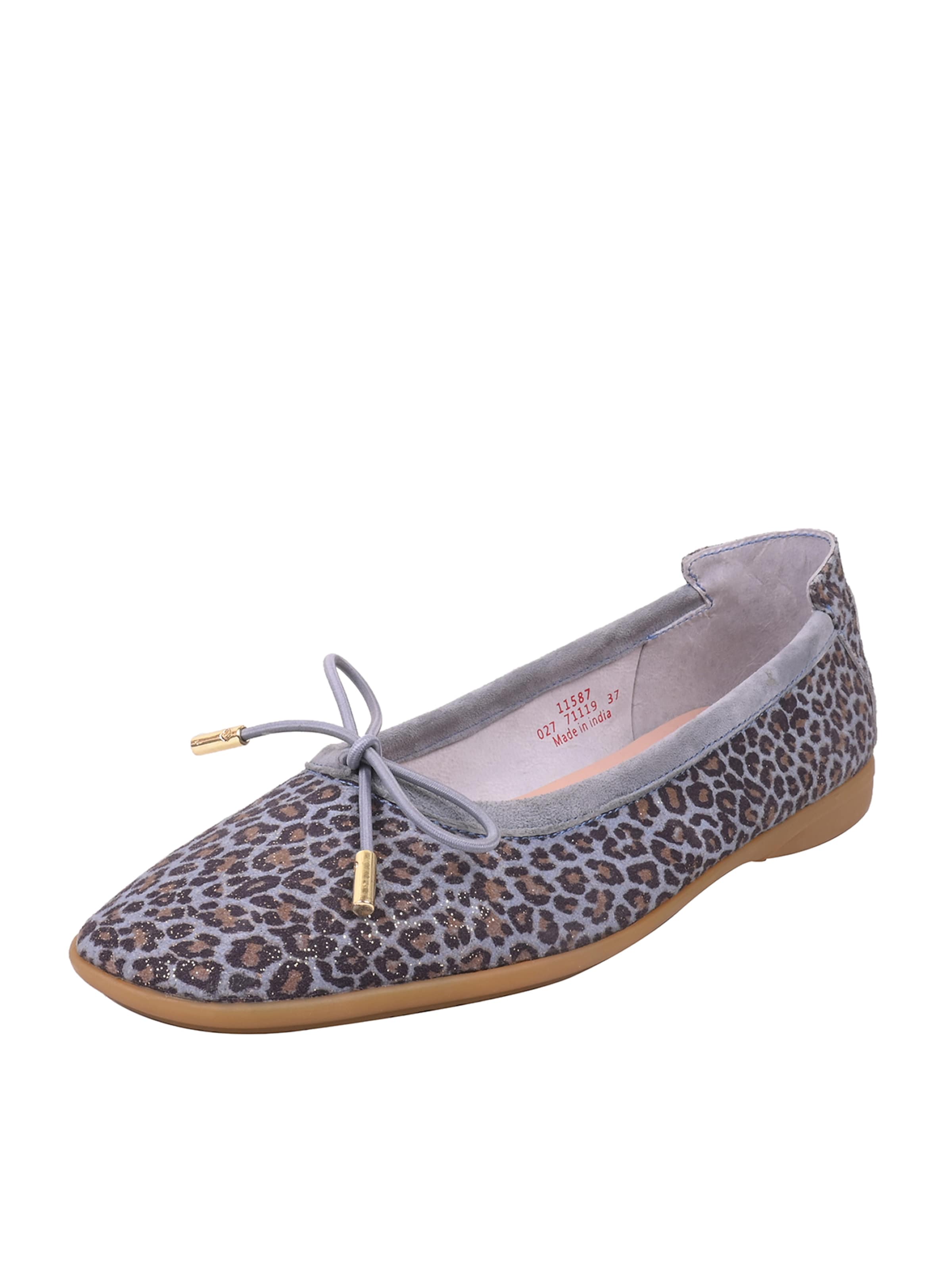 Crickit Ballet Flats ' OMEGA ' in Blue: front