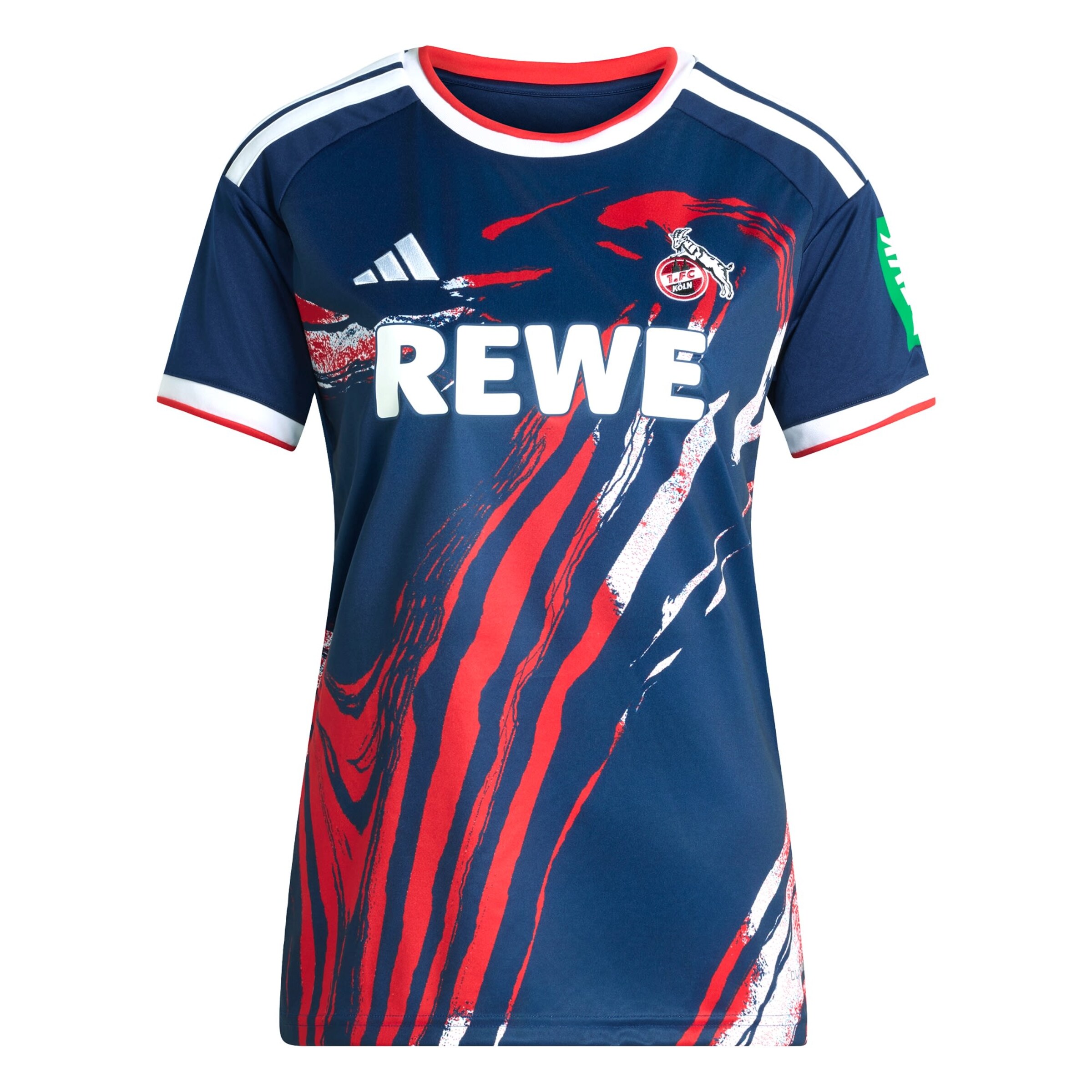 ADIDAS PERFORMANCE Jersey 'FC Köln' in XS in Dark blue / Bright red / White, Item view