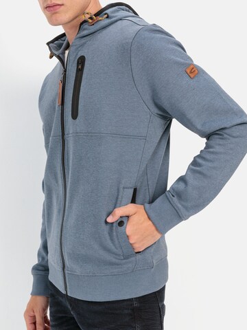 CAMEL ACTIVE Zip-Up Hoodie in Blue