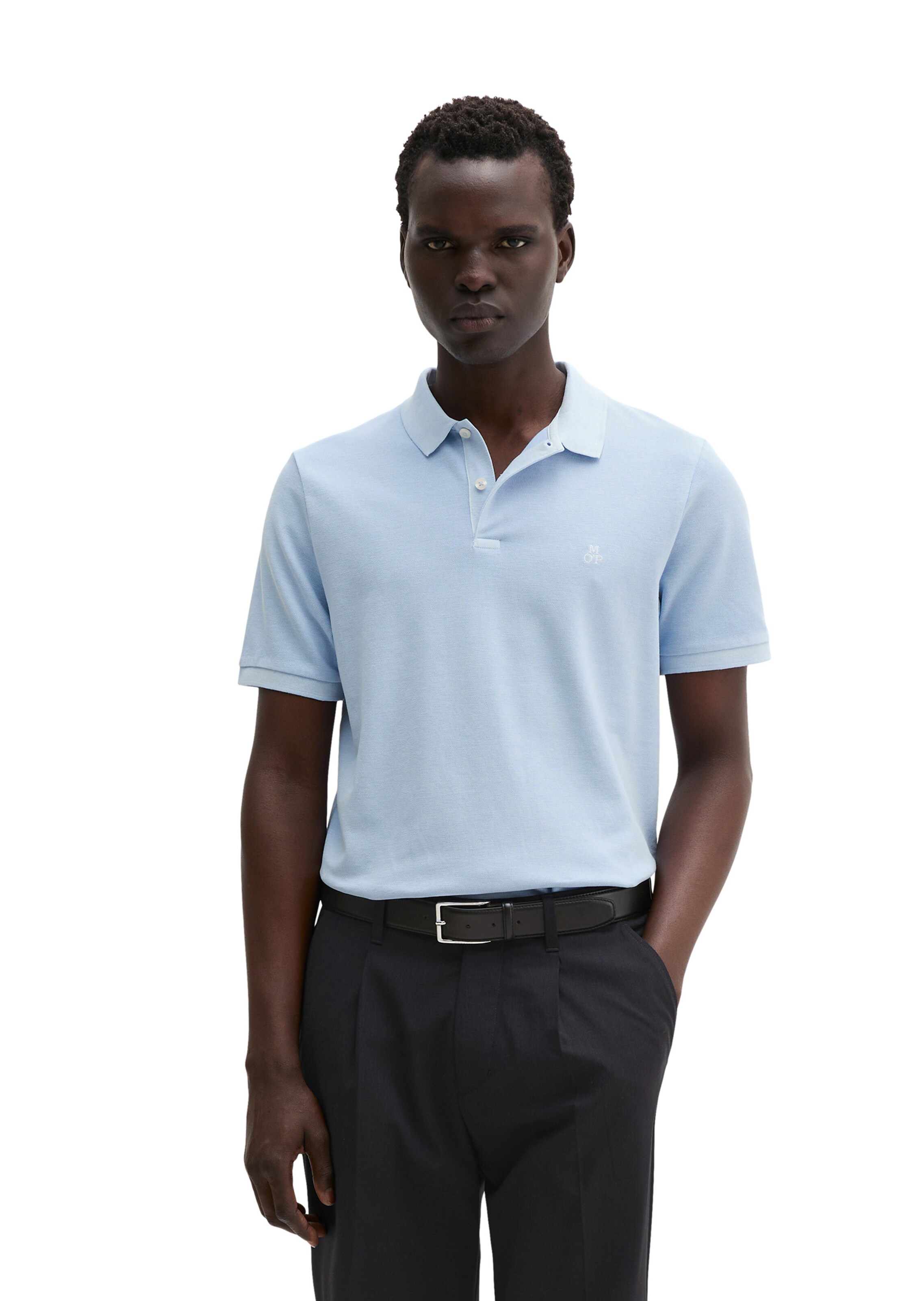 Marc O'Polo Regular fit Shirt in Blue: front