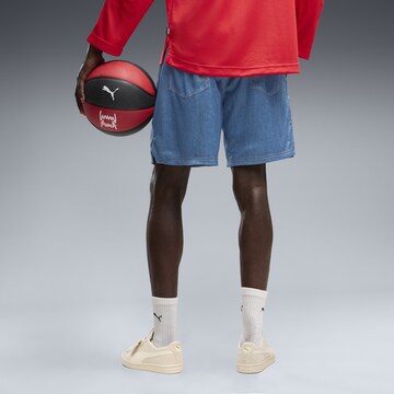PUMA Regular Sportbroek in Blauw