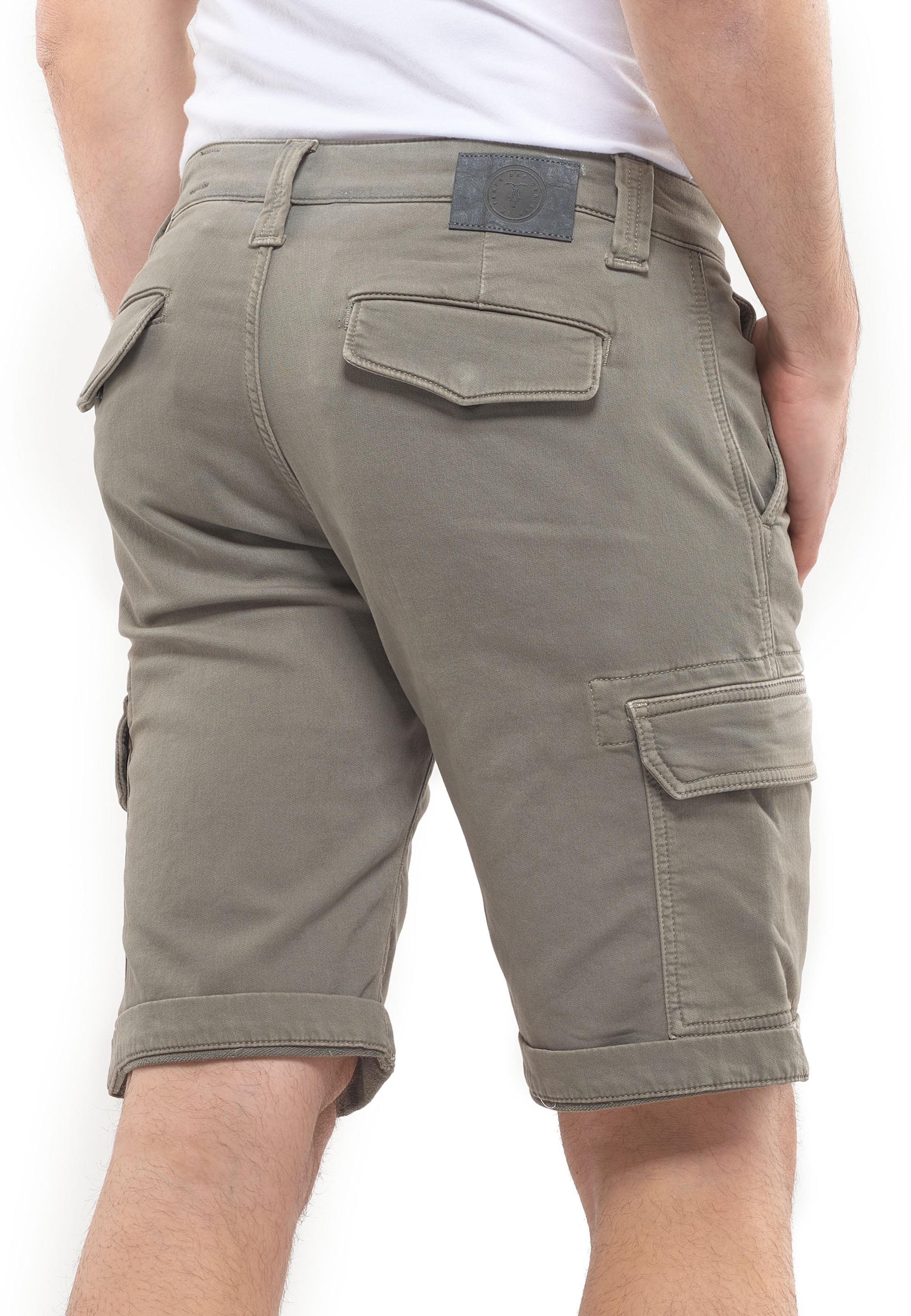 Le Temps Des Cerises Regular Pants 'DAMON' in Green