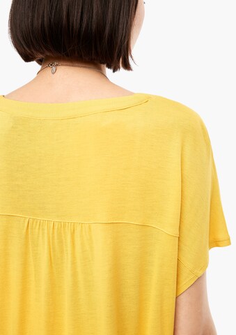 T-shirt s.Oliver en jaune