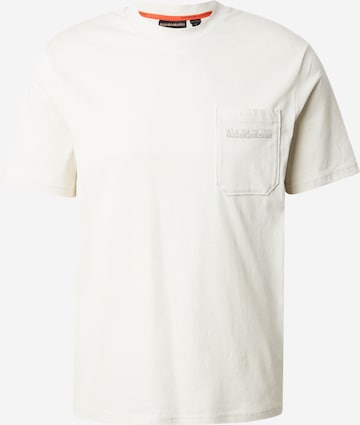 NAPAPIJRI Tričko 'Fanes' - Béžová: predná strana