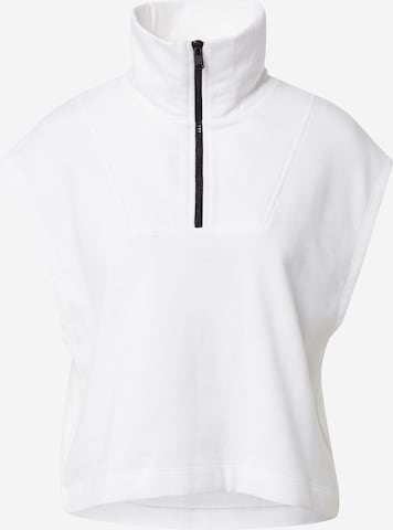 Sweat-shirt 'Embla' Gina Tricot en blanc : devant