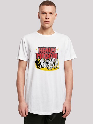 F4NT4STIC T-Shirt 'Heavy Meddle' in Weiß: Vorderseite