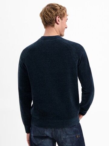 No Excess Pullover in Blau