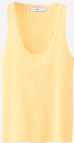 MANGO - Top 'ASAD' en amarillo: frente