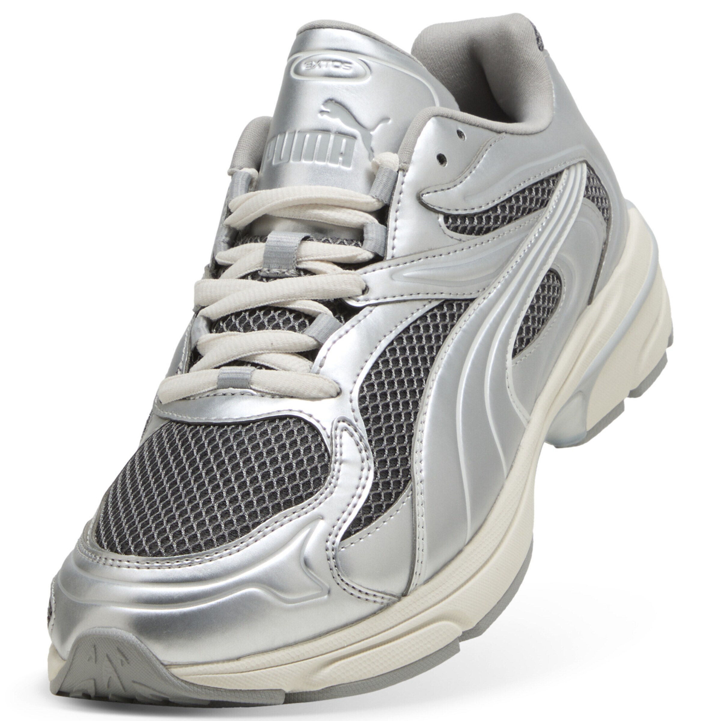PUMA Sneakers laag 'Extos' in Grijs