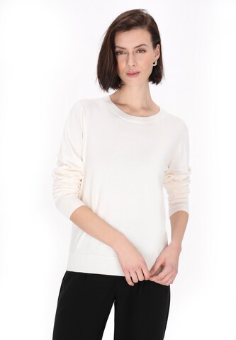 Pull-over usha BLACK LABEL en beige : devant