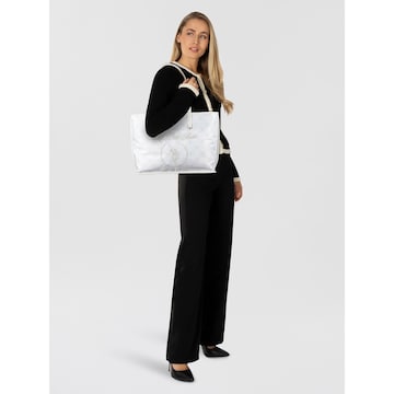 Cabas U.S. POLO ASSN. en blanc : devant