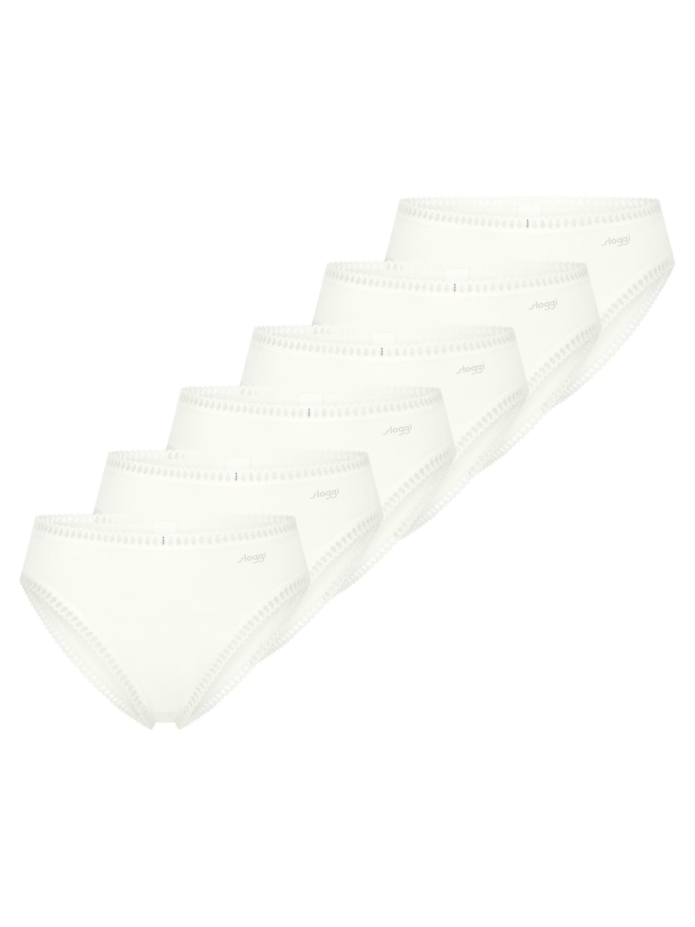 SLOGGI Slip 'GO Crush'‌ in Weiß: Vorderseite