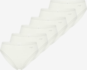 SLOGGI Slip 'GO Crush' in Weiß: Vorderseite