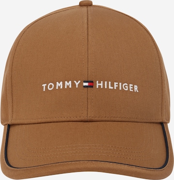 TOMMY HILFIGER Cap 'SKYLINE' in Brown