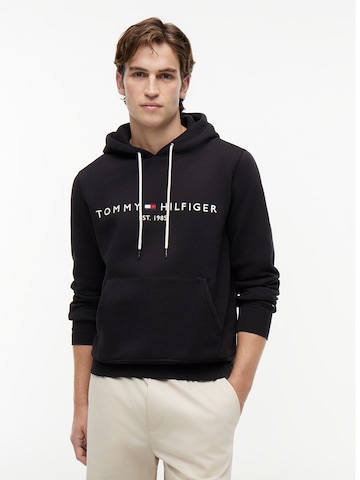 Sweat-shirt TOMMY HILFIGER en noir : devant