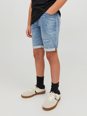 Jack & Jones Junior Regular Jeans 'Rick' in Blue: front