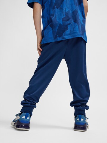 Hummel Tapered Workout Pants 'Ozzy' in Blue