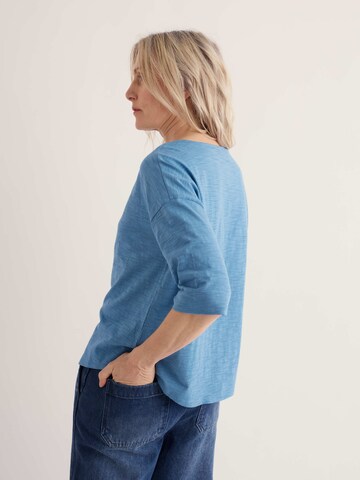 T-shirt 'Tremayne Quay' Seasalt Cornwall en bleu
