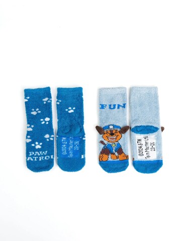 Paw Patrol Socks '3D ABS Kuschelsocken' in Blue: front