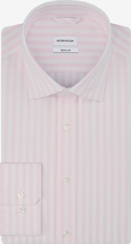 SEIDENSTICKER Regular fit Business Shirt in Pink