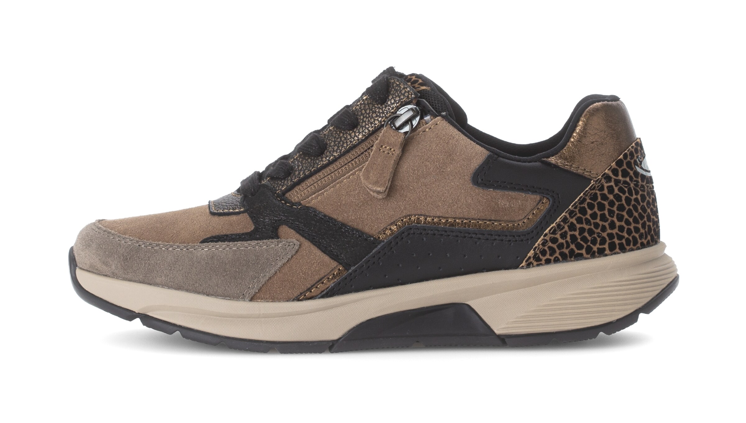 Gabor Rollingsoft Lace-Up Shoes in Brown