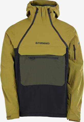 Veste outdoor 'Hydra ECO Anorak' Fundango en vert : devant