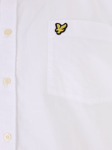 Lyle & Scott Big&Tall - Ajuste regular Camisa en blanco