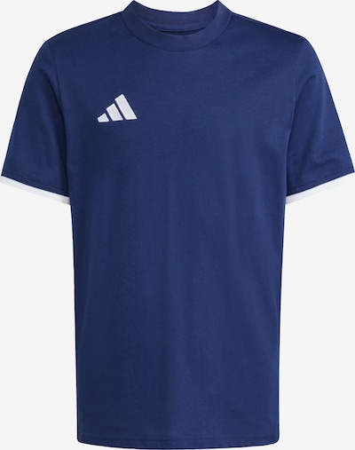 152 dydžio Sportiniai marškinėliai 'Entrada26' iš ADIDAS PERFORMANCE, spalva – tamsiai mėlyna / balta, Prekių apžvalga