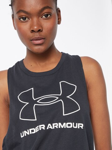 Sport top de la UNDER ARMOUR pe negru