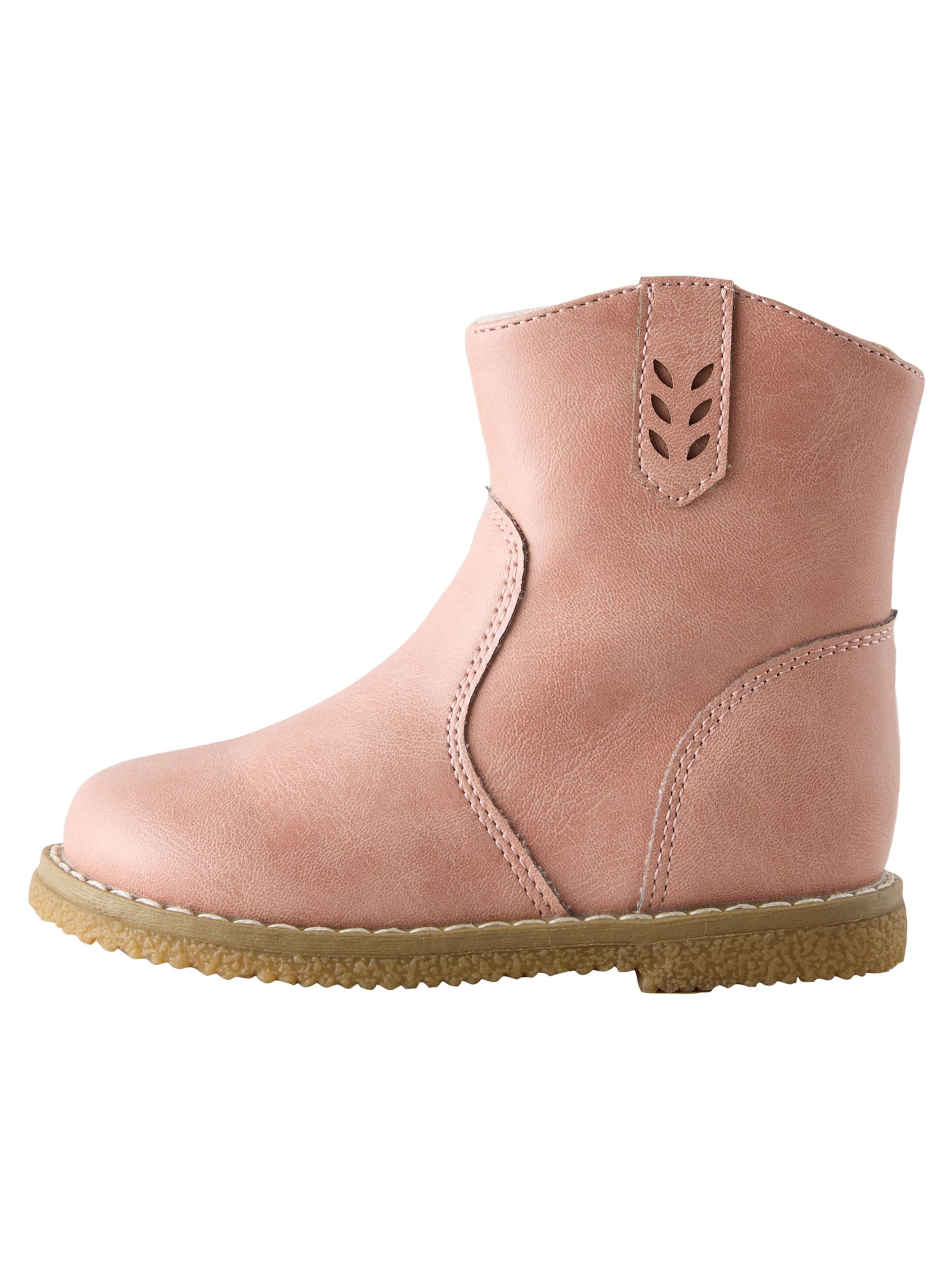 Next Boots in Pink: front