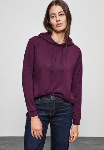 STREET ONE Sweatshirt in Lila