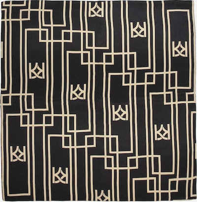 Kazar Tuch in gold / schwarz, Produktansicht