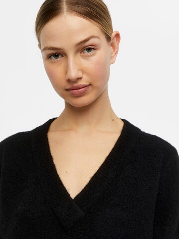 OBJECT Sweter 'Ellie' w kolorze czarny