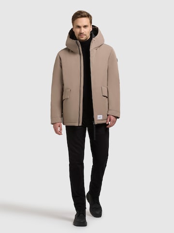 khujo Winterjas 'Oreg' in Beige