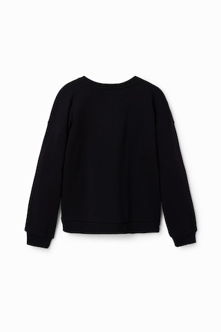 Desigual - Sweatshirt em preto
